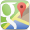 google maps button